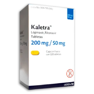 Kaletra 200mg / 50 Mg (Lopinavir/Ritonavir)